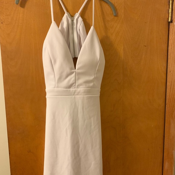 White Bodycon Dress - Picture 3 of 5